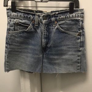 Vintage Levi cutoffs